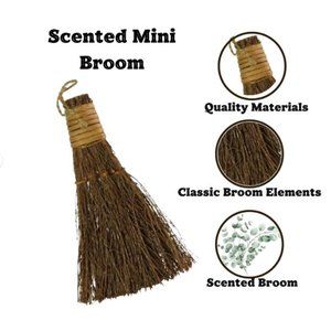 COPY 🇺🇦 Eucalyptus Scented Decorative Broom 6x4 inches